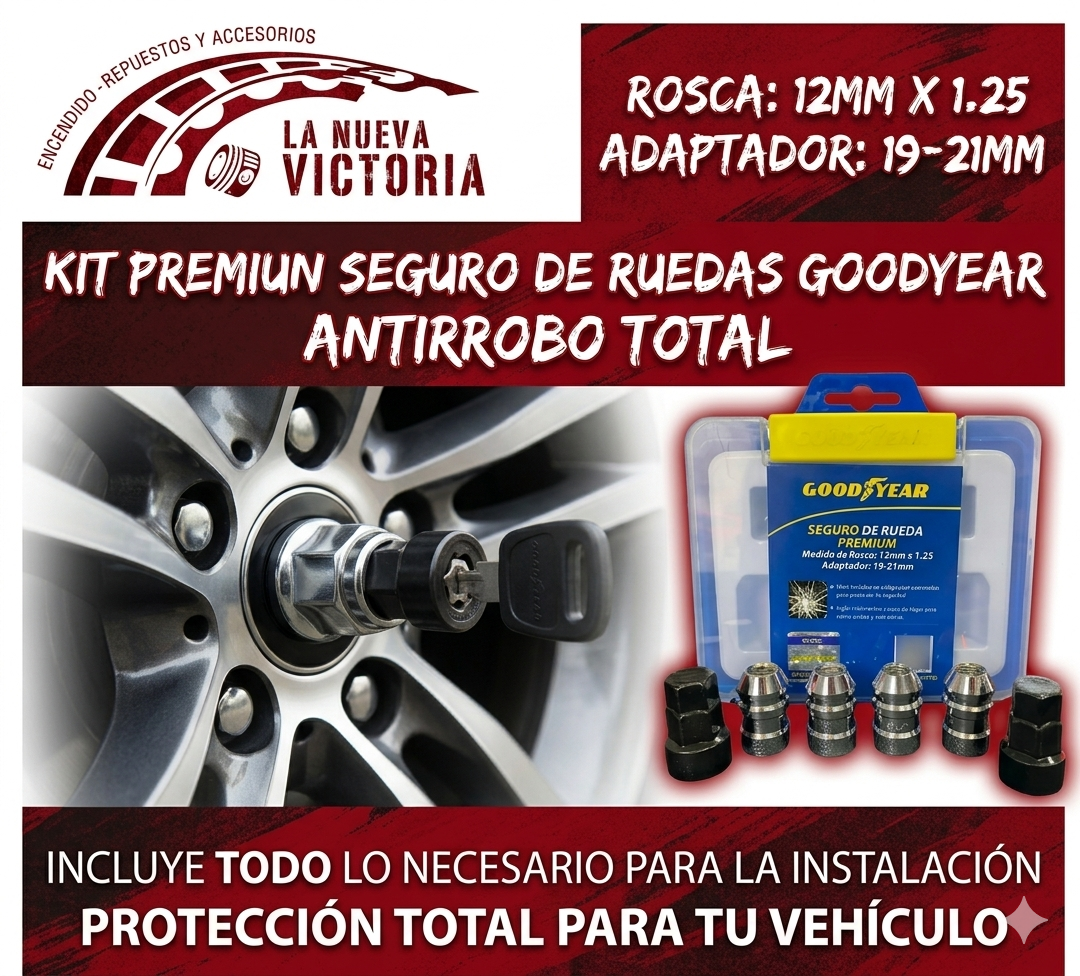 OFERTA TUERCAS DE SEGURIDAD GOODYEAR!!!!